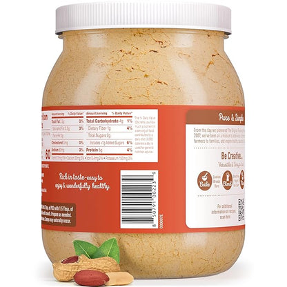 PB2 Crunchy Powdered Peanut Butter - Peanut Butter Powder with Small Crunchy Peanut Pieces
