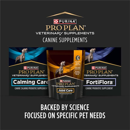 Purina Pro Plan Veterinary Large Breed Dog Joint Care Supplement with Glucosamine, Chondroitin, and Collagen to Support Hip and Joint Health – 60ct Pouch