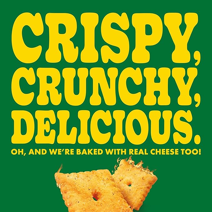 Pure Protein Cheesy Crackers, Hot and Spicy, High Protein Snack, 10G Protein, 1.34 oz, 12 Count