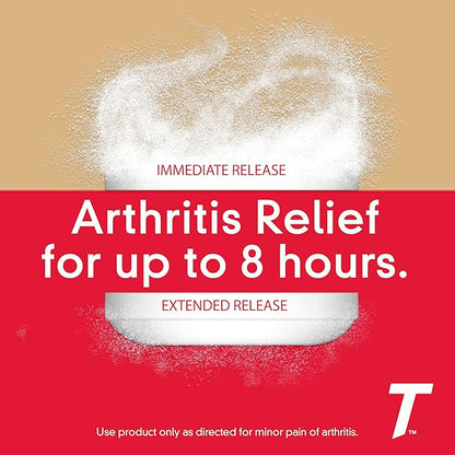 Tylenol Acetaminophen 650 mg Extended Release Caplets, Fast, Strong Pain Relief, 8 Hour Arthritis Pain Relief, Joint Pain Reliever & Fever Reducer, Long-Lasting Relief, Oral Medicine, 225 Count