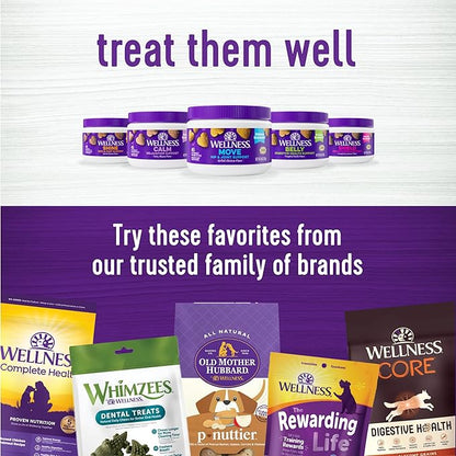 Wellness Grilled Chicken Flavored Soft Chews Hip & Joint Health Supplements for Dogs, 45 Count