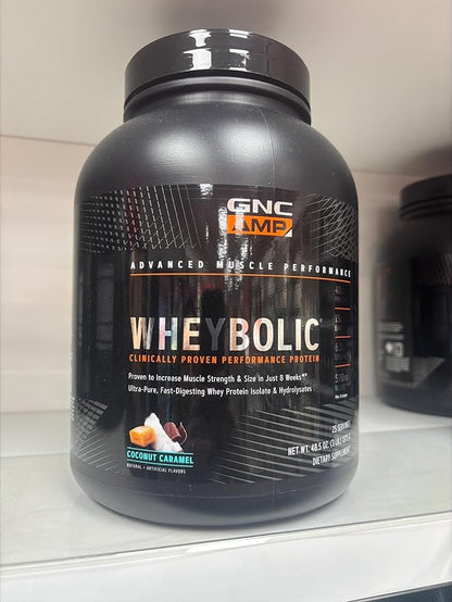 GNC AMP Wheybolic - Coconut Caramel (25 Servings)