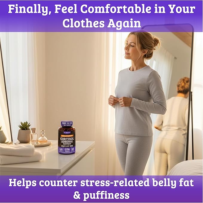 Dr. Matthew Cortisol Reducer for Weight Loss. Cortisol Cleanse & Blocker for Belly Fat. A Detox Cocktail to Lower Cortisol with Ashwagandha, Rhodiola & Ginseng for Adrenal Support & Stress Relief.