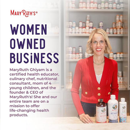MaryRuth's Skin Restore + Renew Gummies With Hyaluronic Acid | Skin Hydration | Clinically Shown in Women to Reduce Fine Wrinkles & Improve Skin Firmness | Vegan Collagen Production | 60 Gummies