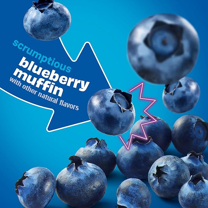 KIND Kids Granola Bars, Blueberry Muffin, Gluten Free, Low Sodium, Peanut and Tree Nut Free Snacks, 5g Protein, 5 Count