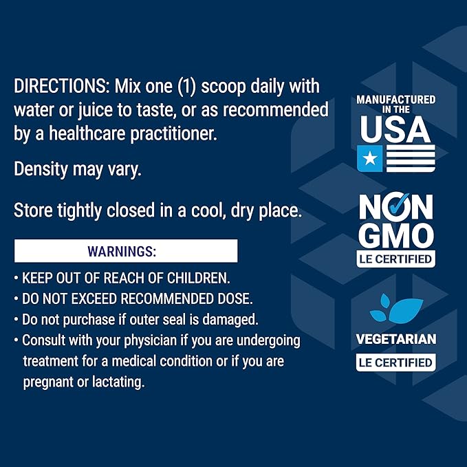 Life Extension Healthy Aging Powder, Healthy Aging Supplement, Heart Health, Brain Health, Exercise Performance, Taurine, Lithium, spermidine, Powder Blend, Non-GMO, Vegetarian, 30 Servings
