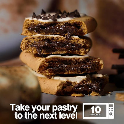 Legendary Foods 22g Protein Pastry 0g Added Sugar, Low Carb, Gluten Conscious, Keto Snack, Ideal for Glucose Management, Includes Whey Protein Isolate, 8 Pack Campfire S'mores