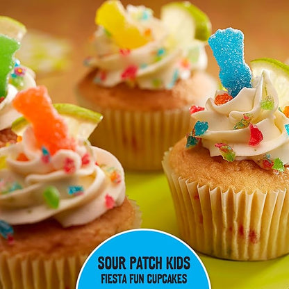 SOUR PATCH KIDS Soft & Chewy Gummy Candy, Bulk Candy, 24 - 2 oz Bags