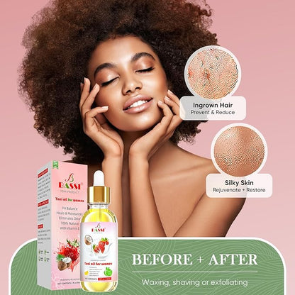 Feminine Wash & Yoni Oil & Yoni Soap Set for Women, Yoni Wash for Vaginal Ph Balance Remove Odor, 1 Fl.Oz Moisturizing Feminine Oil & 5.07 Fl.Oz Body Wash & 3.53 Oz Soap Bar