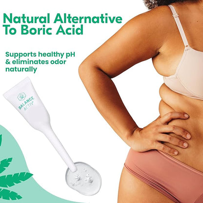 Balance Activ Odor Relief pH Balanced Vaginal Gel for Women, Works Naturally to Rapidly Relieve Unpleasant Odor & Restore Feminine Freshness