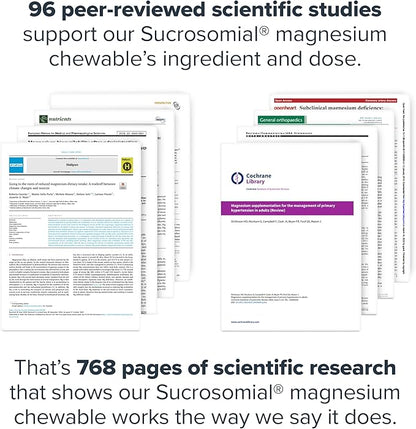 Legion Sucrosomial Magnesium Supplements - High Absorption Magnesium Supplement for Women & Men - Magnesium Mineral Supplements to Help Boost Athletic Performance - 90 Serving Mixed Berry