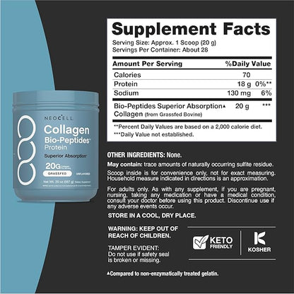NeoCell Women’s Debloat Beauty & Balance Bundle | 3-in-1 Bundle Pack Collagen Bio-Peptides Protein | Debloat Probiotic | Women’s One + Multivitamin