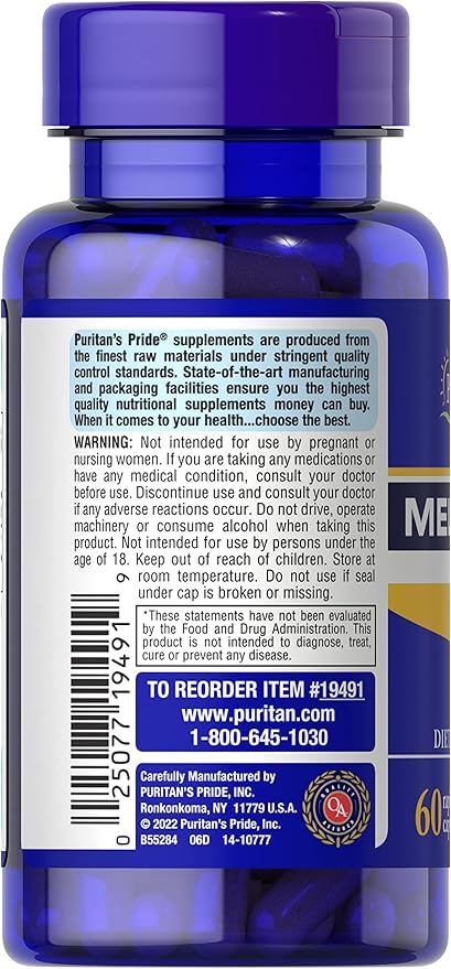 Puritan's Pride Premium Super Strength Melatonin 10mg Sleep Aid, Dietary Supplement for Sound, Restful, and Longer Sleep Support, 2 Month Supply, 60 Rapid Release Capsules (Pack of 3)
