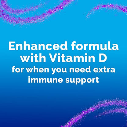 Emergen-C Immune Plus Crystals, On-The-Go Immune Support Supplement with Vitamin C, Vitamin D, B Vitamins, Zinc and Manganese, Berry Lemonade - 28 Stick Packs