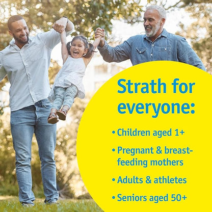 Strath Fermented Herbal Yeast Postbiotic - (8.4 Fl oz) Daily Nutritional Food Supplement Liquid | Supports Metabolism | Vegetarian | Lactose-Free | No Artificial Additives