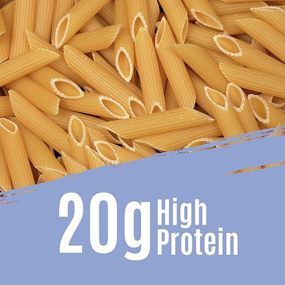 Care Free Kitchen Plain Penne 8oz (3 Pack) Keto Pasta Noodles, 20g High Protein, Low Carb 2g Net Carbs, 26g High Fiber