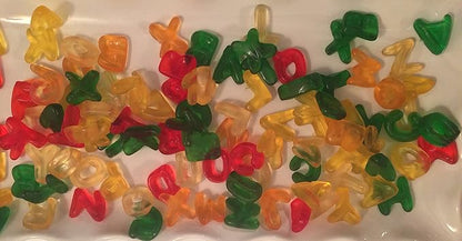 HARIBO Gummi Candy, Alphabet Letters, 5 oz. Bag (Pack of 12)