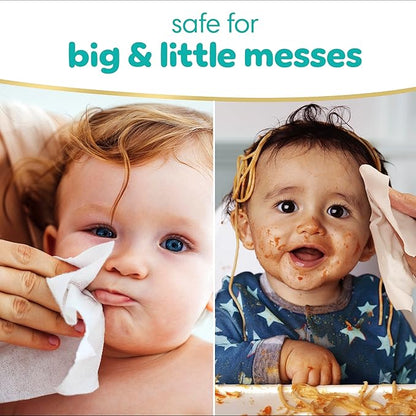 Pampers Baby Wipes, Sensitive, Water Based Wipe, Clinically Proven, Hypoallergenic, and Unscented for Babies, 1344 Wipes Total (16 Flip-Top Packs) [Packaging May Vary]