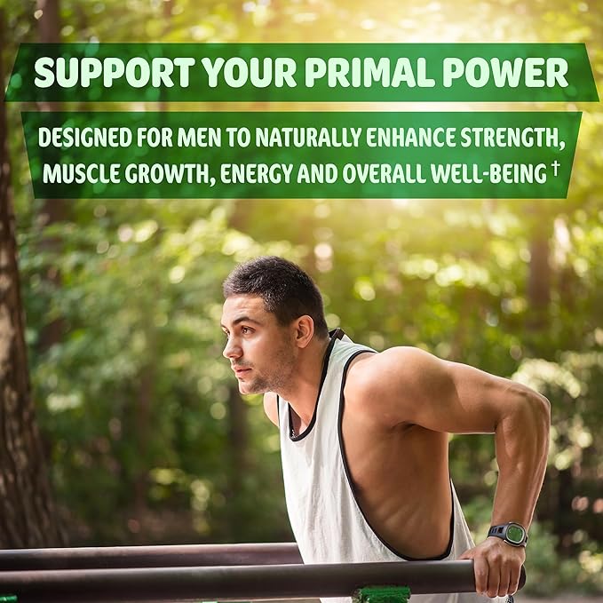 Testosterone Booster Supplement for Men - Male Enhancing Test Boost - Ashwagandha, L-Arginine, Tongkat Ali, Tribulus + More - Workout, Build Muscle, Strength, Energy & Performance - 2 Month Supply