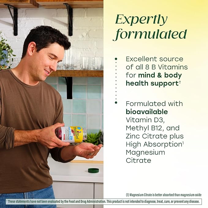 MegaFood Men’s Whole Body Multivitamin Gummies - Multivitamin For Men - Vitamin C, Magnesium Citrate, Vitamin D3, Methylated B12 & Zinc - Muscle, Brain, Heart, Immune Support - 90 Gummies, 30 Servings