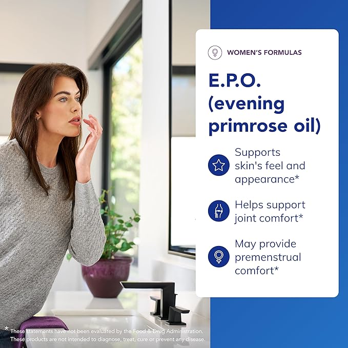 Pure Encapsulations E.P.O. (Evening Primrose Oil) | Hypoallergenic Dietary Supplement Containing 9% GLA | 250 Softgel Capsules
