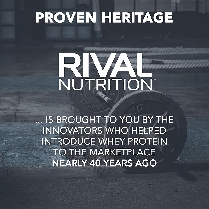 RIVAL NUTRITION Micronized Creatine I 100% Creatine Monohydrate Powder I 240 Servings I 5g Per Serving I Supports Muscle Performance, Lean Mass, and Cognitive Function | Unflavored I for Men & Women