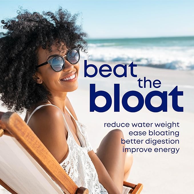 her own Debloat Gummy, Bloating and Gas Relief, Helps Reduce Water Retention, Supports Energy, with Apple Cider Vinegar and Dandelion, Gluten and Soy Free, Vegan, 60 Gummies, 60 Servings