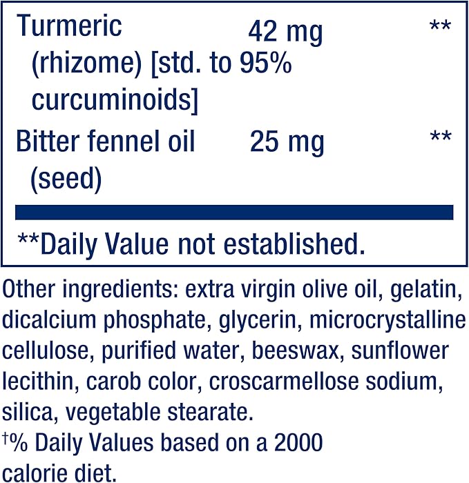 Life Extension Bloat Relief, Artichoke, Ginger, Fennel and Turmeric for Digestive Health, Supports Bloating Relief and Promotes Digestive Comfort, Gluten Free, Non-GMO, 60 softgels