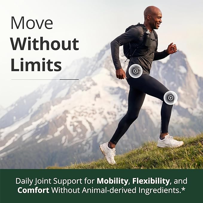 Glucosamine Chondroitin MSM – Joint Support Supplement for Women and Men with Glucosamine Sulfate 1500 mg, Chondroitin and MSM – for Cartilage, Joint Health and Flexibility – 2 Pack, Vegan