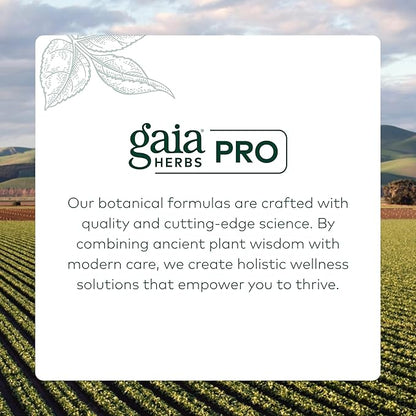 Gaia Herbs Pro Vitex PRO- Supplement Supports Normal Menstrual Cycle & Healthy Menopause* - Progesterone Support Supplement* with Organic Chaste Tree Berry Extract - 60 Liquid Phyto-Caps (30 Servings)