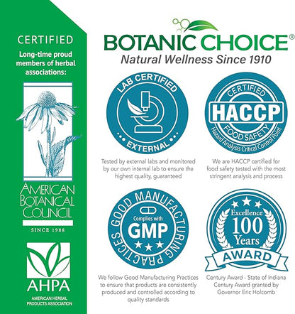 Botanic Choice Dong Quai Liquid Extract – Alcohol Free, Gluten Free, Fast Acting Supplement Drops – Easy to Use Dropper 1 Fluid Ounce