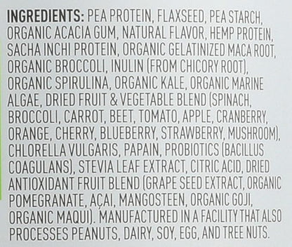 Vega One All in One Nutritional Shake French Vanilla - Plant Based Vegan Protein Powder, Non Dairy, Gluten Free, Non GMO, 29.2 Ounce (Pack of 1)