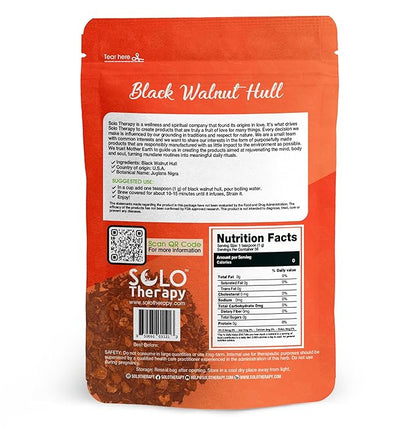 Black Walnut Hull Tea Cut and Sifted - 56 grams - Juglans nigra Herbal Tea - Resealable Bag - 56 grams - Premium Quality (Black Walnut Hull)