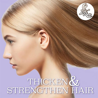 Luseta Biotin B-Complex Hair Oil Thickening & Strengthening for Thin and Dry Hair Promote Hair Growth 3.38oz
