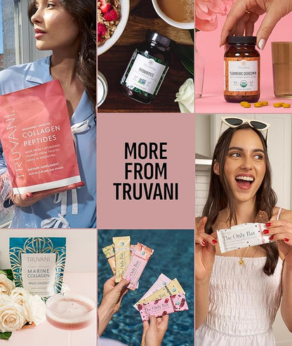 Truvani Vegan Pea Protein Powder | Vanilla Chai | 20g Organic Plant Based Protein | 20 Servings | Keto | Gluten & Dairy Free | Low Carb | No Added Sugar