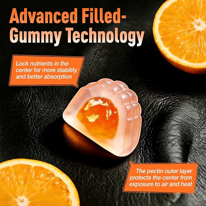 Whey Protein Gummies with BCAA 2:1:1, 10g Protein per Serving for Men & Women, Low Calorie, Sugar Free, Orange Flavor, 120 Count