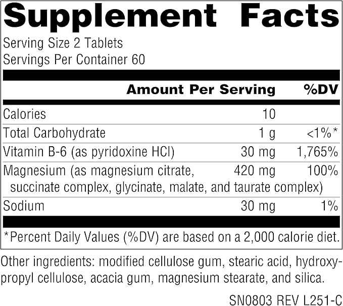 Source Naturals Ultra-Mag, 5 in 1 -Bioavailable Magnesium, Maintains Muscle & Nerve Function* - 120 Vegan Tablets