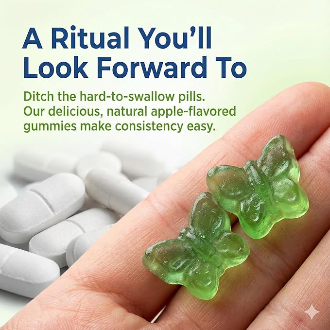CogniTune Thyroid Support Gummies - Complete Formula for Women and Men with Iodine and Ashwagandha - Natural Energy and Metabolism Support for Hypothyroidism