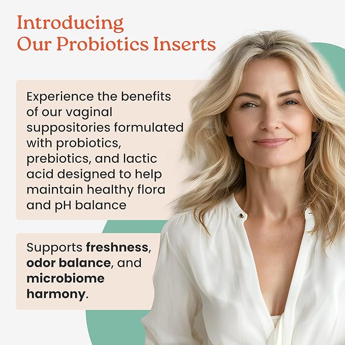 NewLife Naturals Vaginal Probiotic Suppositories 2 Billion CFU – Feminine pH Balance & Odor Support – Bacillus Coagulans + Prebiotic + Lactic Acid – Non GMO All Natural - 30 Day + Supply (14 Inserts)