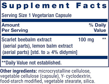 Life Extension® Biological Aging Defense, Healthy Aging Support, DNA methylation, telomere Supplement, Scarlet beebalm, Gluten-Free, Non-GMO, Vegetarian, 30 Capsules