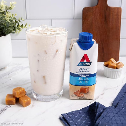 Atkins Atkins Energy Shake Creamy Caramel, (Pack of 24)
