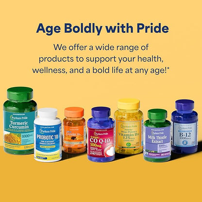 Puritan's Pride Advanced Glucosamine Chondroitin MSM with Vitamin D3 50mcg (2000 IU), Dietary Supplement for Joint Health, 80 Servings, 160 Coated Tablets