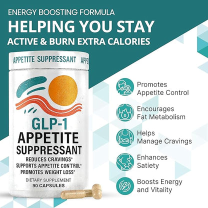 T-MODE GLP-1 Supplement & Weight Loss - Detox +Probiotics for Women & Men - Berberine, Apple Cider Vinegar, Fat Burner Day & Night + Appetite Suppressant