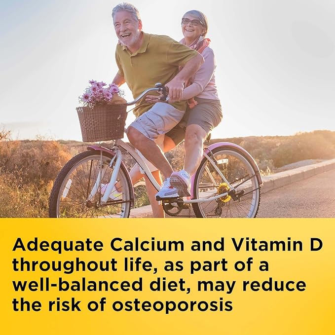 Nature Made Calcium 600 mg with Vitamin D3, Dietary Calcium Supplement for Bone Support, 100 Softgels