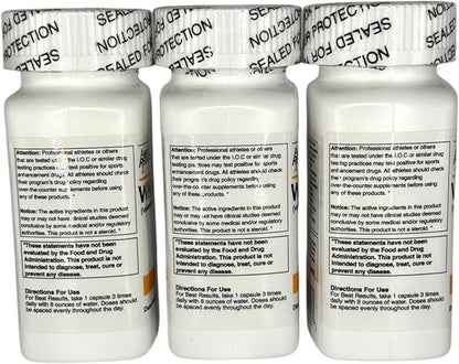Winn-50-3 Month Supply - 270 Capsules - Dietary Supplement - Support Lean Physique and Improved Athleticism