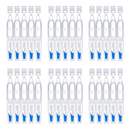 Hyaluronic Acid Serum for Face, 3% Hyaluronic Acid Serum Ultra-Hydrating Vials 30 pcs, Hydration & Moisture Facial Serum for Fine Lines & Wrinkles, Single-Use