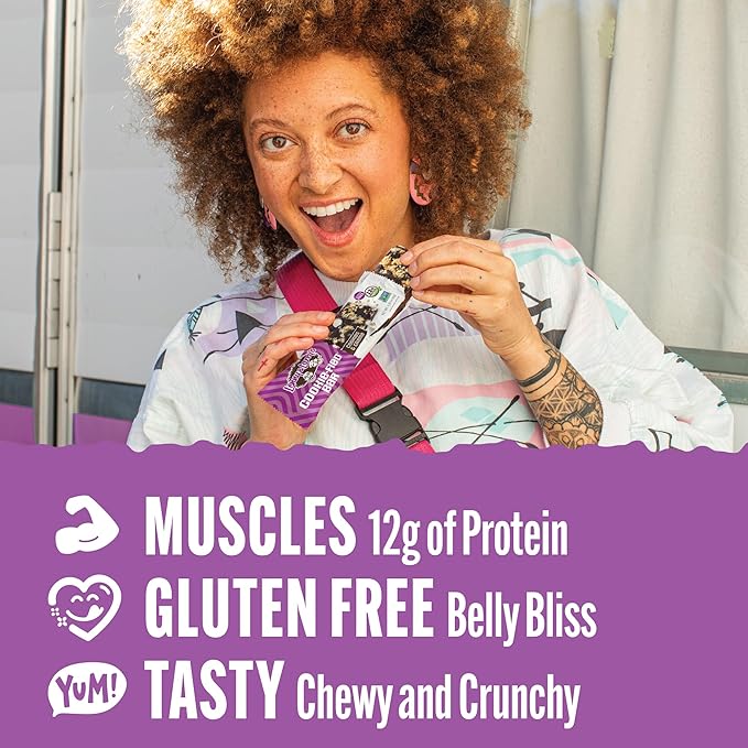 Lenny & Larry's Cookie-fied Protein Bar – Cookies & Creme Vegan Protein Bars 9x45g – Healthy Snacks with 12g Plant Protein & 5g Fiber – Gluten Free Power Bar, Non-GMO & Vegan