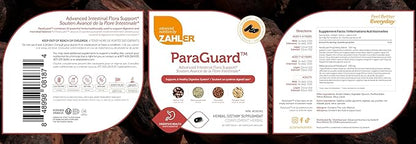 Zahler - ParaGuard Cleanse Softgels - Gut Health Detox Supplement - Formula has Wormwood, Garlic Bulb, Pumpkin Seed, Clove & More - Natural Cleanse Detox for Humans - Certified Kosher 90 Count