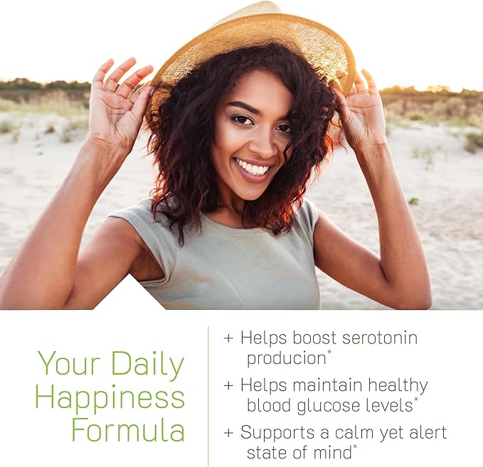 Irwin Naturals Sunny Mood with 5-HTP - 80 Liquid Soft-Gels - Supports Emotional Well-Being & Relaxation - 40 Servings