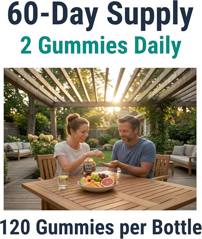 SHIZAM NMN Supplement Gummies – Nicotinamide Mononucleotide (NMN) 1000-mg per Serving | NAD+ Supplement Format | Sugar-Free NMN Gummies | 120 Gummies | 60-Day Supply